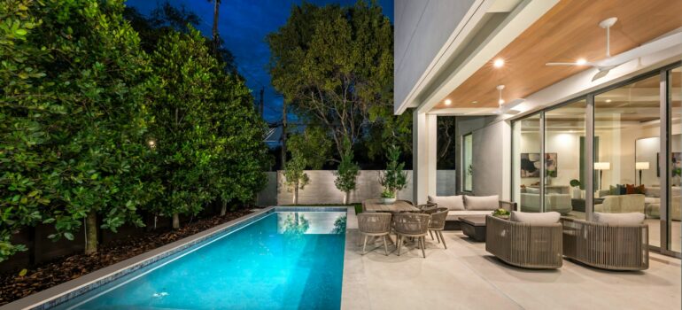 home outdoor living space