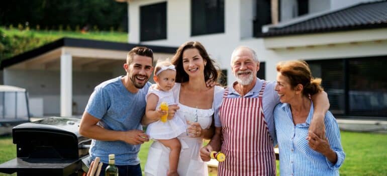 multi-generation family home