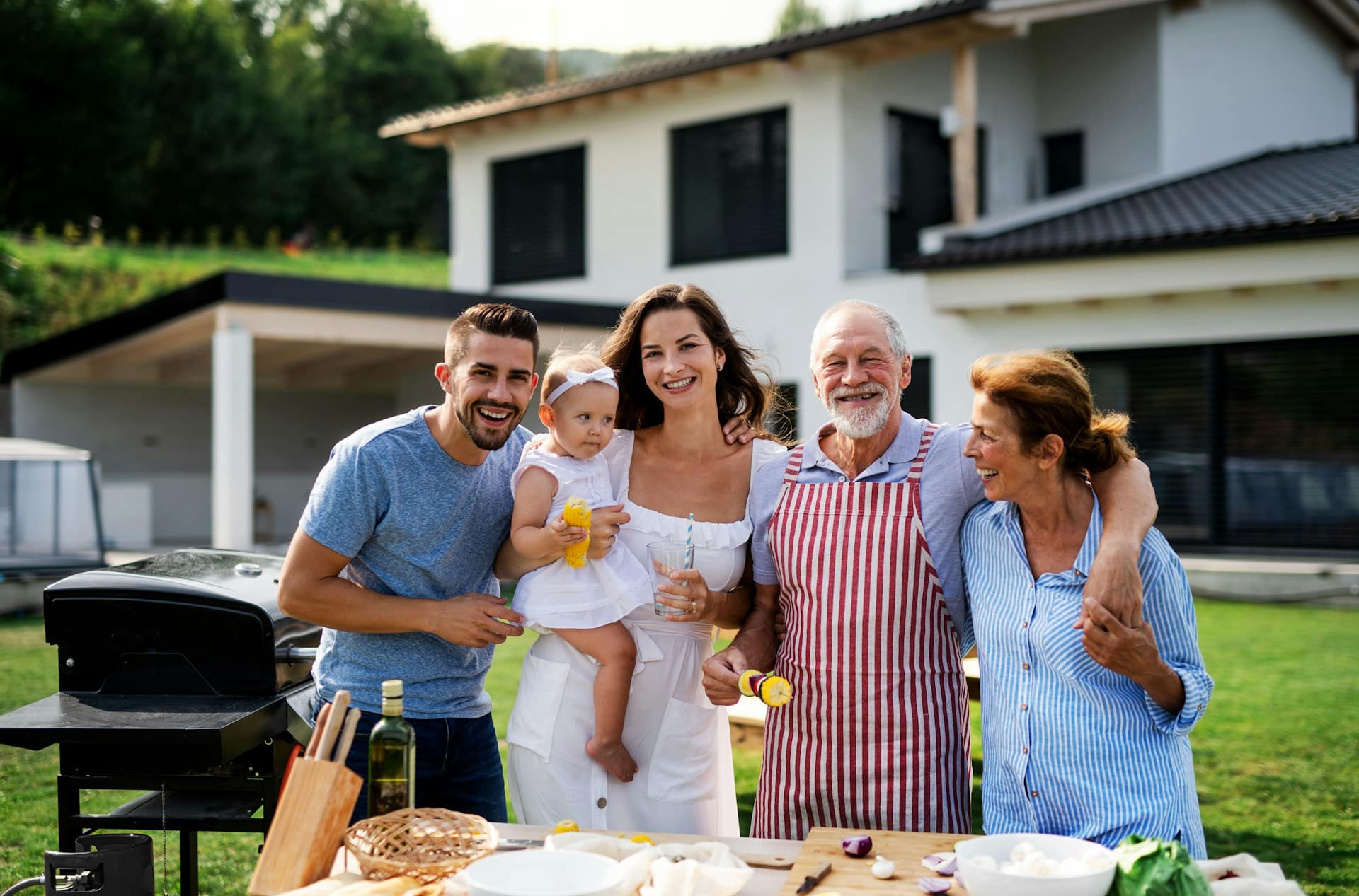 multi-generation family home