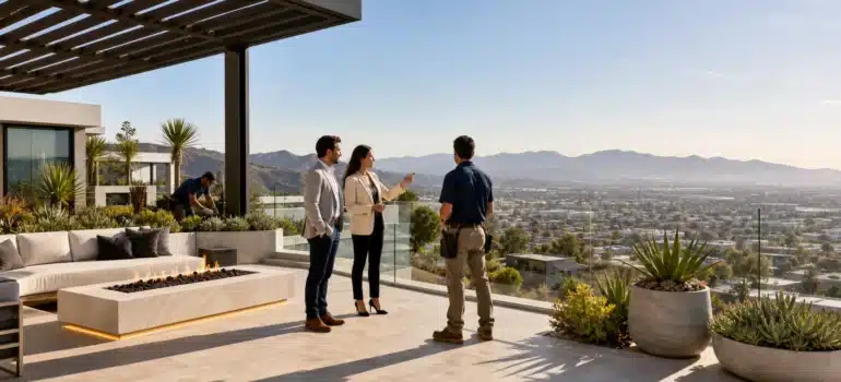 Inside Luxury Home Builder Los Angeles Projects With Rooftop Living