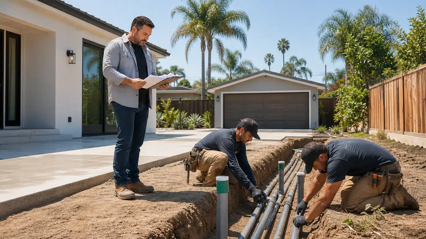 LA Backyard Remodel: Pre-Install ADU-Ready Utilities Without ADU Permits